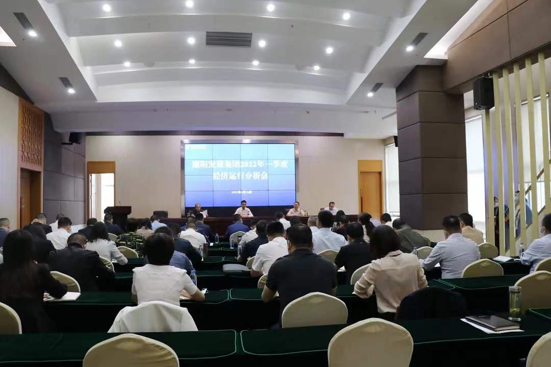 乘势而上 加力提速——hanimetv召开2022年一季度经济运行分析会