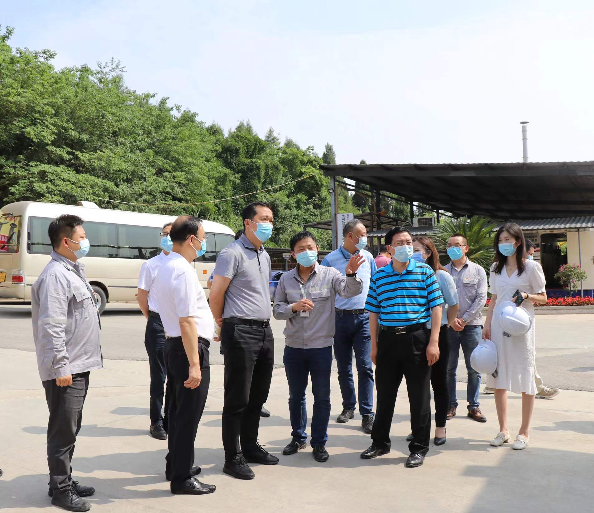 德阳市副市长向赟到hanimetv下属企业考察调研