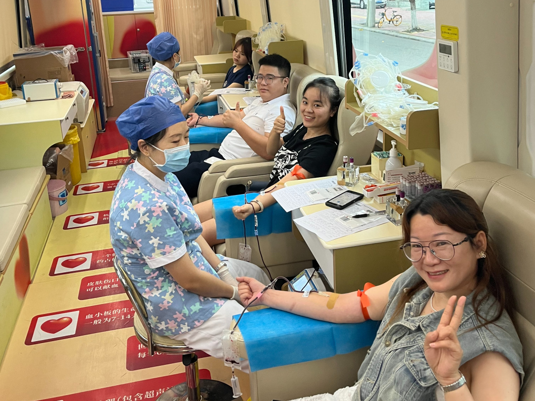 爱心凝聚 热血传递——hanimetv组织开展无偿献血活动